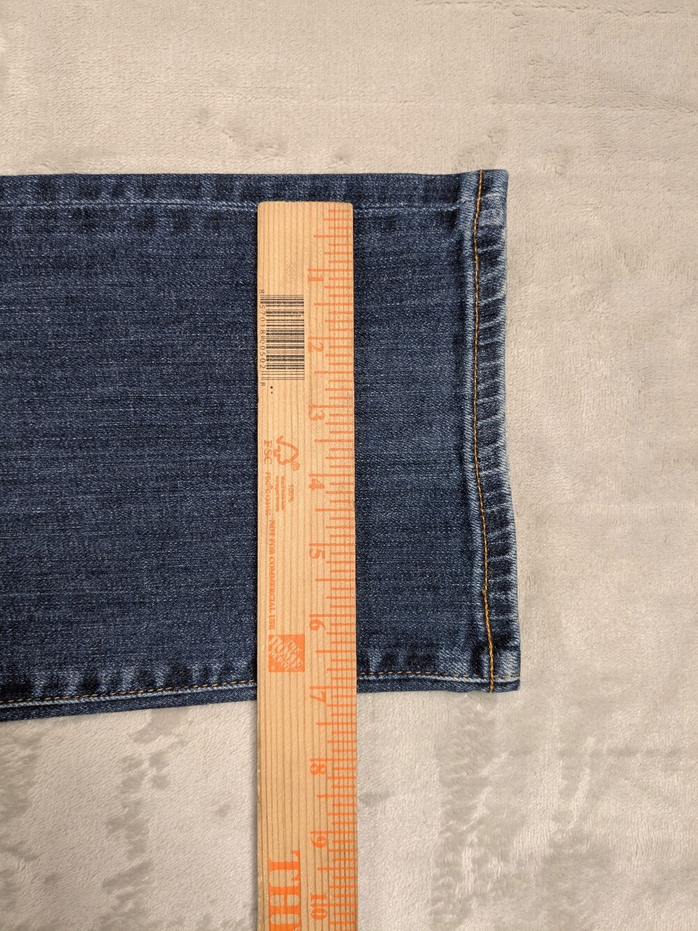 AG Adriano Goldschmied Mens 36 Matchbox Slim Straight Blue Stretch Jeans - Picture 12 of 16
